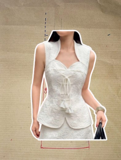 Heart collar pattern #sew #fblifestyle #collarpattern #collar #fyp #fashion #design #sewingtips #sewinghacks #sewingtutorial #sewingpattern | Ulfa ZuRi