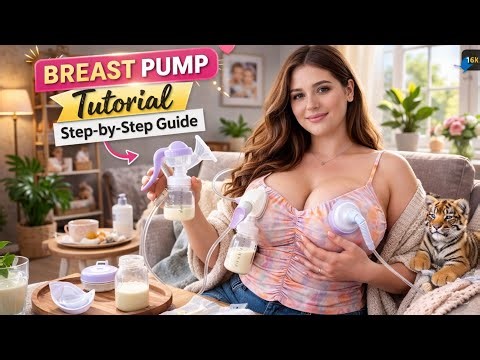 [4K]Manual Breast Pump Tutorial for Beginners | Easy, Comfortable & Effective Pumping Guide