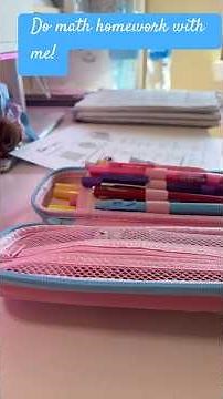 Do math homework with me!