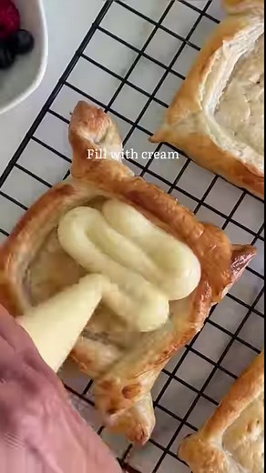 42K views · 926 reactions | ✨ Berry Custard Puff Pastries ✨ As...