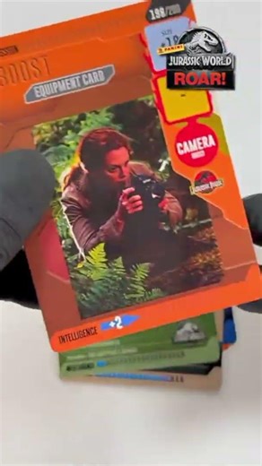 Jurassic World ROAR ! PANINI TCG Pack # 90 🦖| New Dino in the Collection