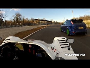 270km/h in Radical SR8 V8 on Track!