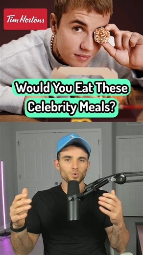 Would You Eat These Celebrity Fast Food Meals? #celebrity #celebrities #fastfood #food #meals #mrbeast #travisscott #mcdonalds #chipotle #sambucha | Sambucha