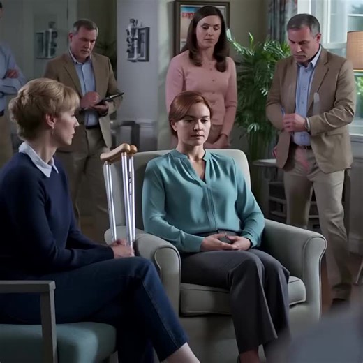 When I was rushed into the ER after a car accident, my parents wouldn’t come to sign the consent forms for surgery. My dad sent a message that felt colder than the hospital lights: Can this wait? We’re tied up. So I called my grandfather instead. Three weeks later, I stepped back into my parents’ polished suburban Chicago home on crutches, a blue folder tucked under my arm. The hardwood floors still gleamed. The framed “perfect family” photo still hung in the entryway—the same one they printed o