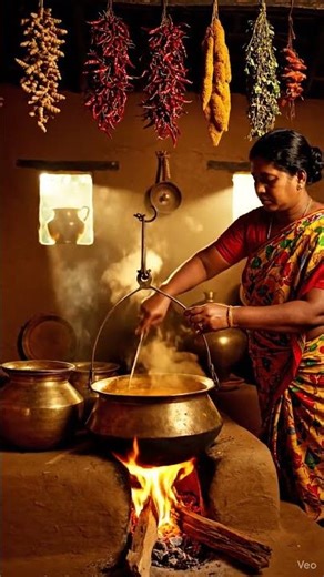 Traditional Indian Village Kitchen 🌿🔥 | Authentic Rural Cooking & Village Food Vibes