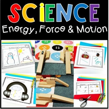Forms of Energy Light Sound Heat Magnets Location and Movement Kinder Science