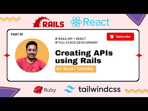 Creating first apis in Rails - Rails API + React Fullstack tutorial for beginners