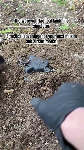 Airsoft Landmine. #airsoft #milsim #paintball #training #cool #shorts #viral #trap #preparation