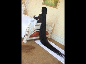 Combing Floor Lenght Long Hair