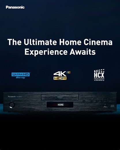 🎬 Enjoy the cinema experience, redefined for your film favourites at home. The UB9000 4K UHD Blu-ray Player elevates your home setup with Panasonic’s advanced imaging processor, Dolby Vision and HDR10 support, and THX-certified sound. Learn more about the UB9000: bit.ly/3KMiu3C | Panasonic Australia