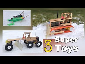 3 AMAZING IDEAS and DIY TOYs Using Recycled Materials