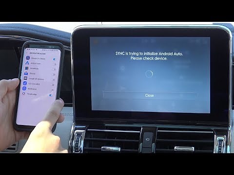 How to Connect Your Phone to Your Lincoln with Android Auto