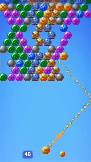 bubble shooter game play 🎯 level 111 #bubbleshooter #puzzle #bubblepop #bubblegum #bubbleshootergame