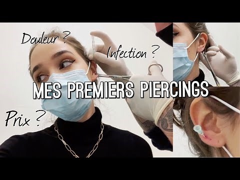JE FAIS 3 PIERCING EN DIRECT AVEC VOUS ! (Hélix,lobe, je vous dis tout!)
