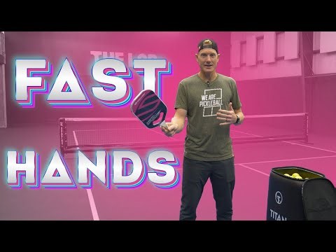 Quick Hands Training Using Titan Ball Machine