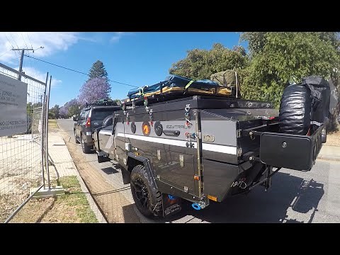 First Trip with Alex the Camper - Ezytrail Stirling LX MK3