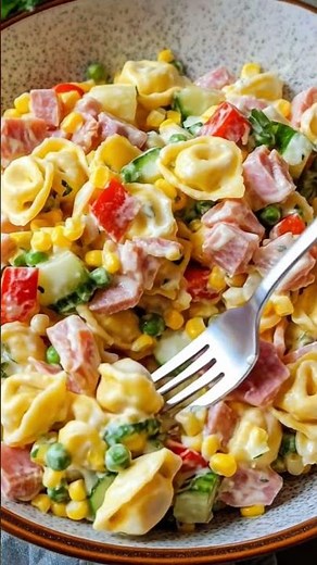 🥗 Sommerlicher Tortellini-Salat 🥗