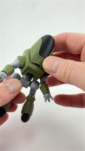 Fallout 4 Protectron Figure 🤖 3D Printed With Squids 3D Filament #Shorts