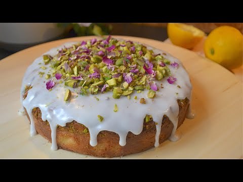 Persian Love Cake - pistachio, almond, rose, cardamom cake - my cake diary
