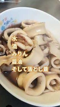 #ヤリイカ #ヤリイカ料理 #イカの煮物 #イカ刺し #オリジナルイタリアン