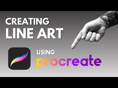 How to Create Line Art Using Procreate