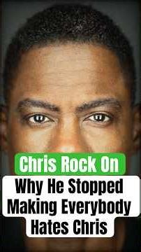 Why Did Chris Rock Stop Making Everybody Hates Chris? #Short
