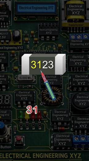 How to Read SMD Resistor Codes (4292, 3123) | Electronics Basics #smdresistor