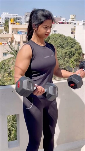 Best Dumbbell Arm Workouts for Home (SLOVIC Rubber Grip) 🔥#homeworkout #shorts