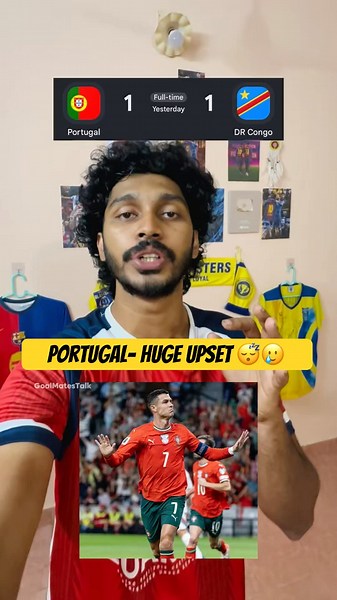 Portugal 0-0 Congo 🤯🔥 ശക്തരായ Congo നെ സമനിലയിൽ തളച്ചു!! 🤩💥 #worldcup #portugal #football