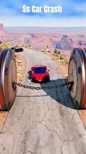 Car Crash - Beam DriveNG #beamngdrive #shorts #viral