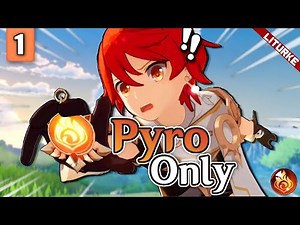 Can you Beat Genshin Impact with Only PYRO?