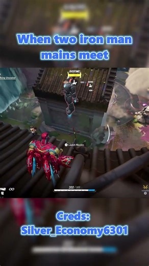 When two iron man mains meet #marvelrivals