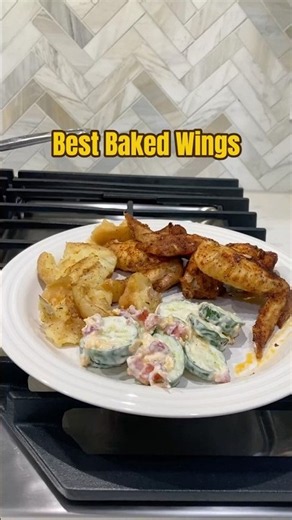Best Baked Chicken Wings (Easy Oven Recipe) #cookingtips #easyrecipe #dinner