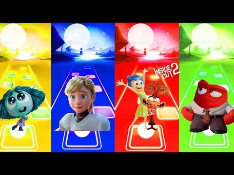 🎵 Inside Out Heroes Dance on Tiles Hop!
