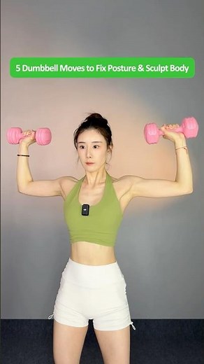 The Best 5 Dumbbell Exercises to Train Shoulders, Arms, and Back for a Fit, Upright Look