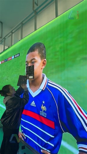 Installing a super simple modular LED TV.#leddisplay #ledscreen #ledwall | Aidisplay led