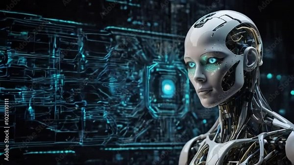 AI artificial intelligence and data mining. Chat deep learning. Computer chip technology. Futuristic cyber innovation automation and autonomous brain. Chat text generative AI. Neural network 3D