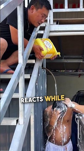 Hilarious Shower Prank using Shampoo 🤣 🙌