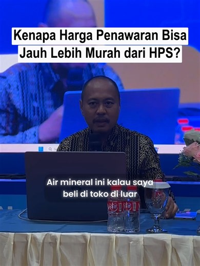 Kenapa Harga Penawaran Bisa Jauh Lebih Murah dari HPS? #edukasi #pengadaan #pengadaanbarangdanjasapemerintah #hukum