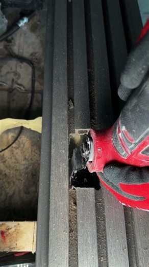 New Tech Wood Sliding install - Composite Wood designed for cold climates! #construction