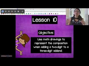 2nd Grade EngageNY Math - Module 4 Lesson 10 Use math drawings to represent the composition