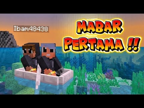 ADAM IBAM PERTAMA KALI MABAR MINECRAFT