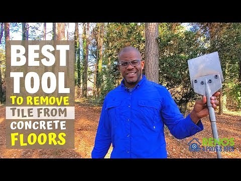 Best Tool for Removing Tile and Thinset from Concrete Floor