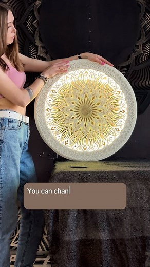 11K views · 56 reactions | Each of our LED lights comes with a remote control. With it, you can switch colors. There are 7 static colors and 19 programmed flicker modes.The remote allows you to adjust the speed of color changes in the modes and their brightness. The LED controller remembers the last setting. And there are 4 days left before the end of discounts on LED Mandalas! Hurry up and order your favorite! Follow the link in bio☝ | Solips | Facebook