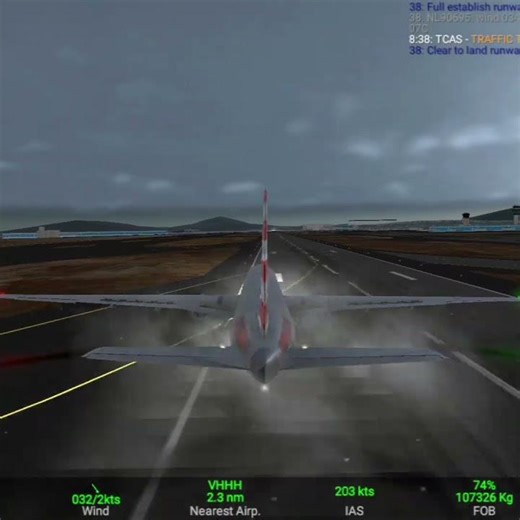 PERFECT Landing ✈️ American Airlines | RFS #rfs #americanairlines