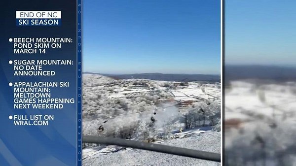 End of 2025-26 NC ski season: Resorts announce closing dates