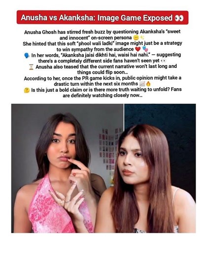 Anusha vs Akanksha: Image Game Exposed 👀#splitsvilla