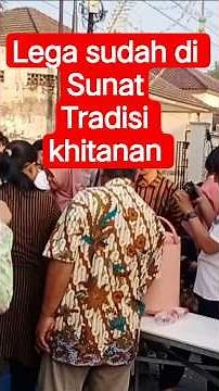 Traditional Javanese Circumcision Ceremony