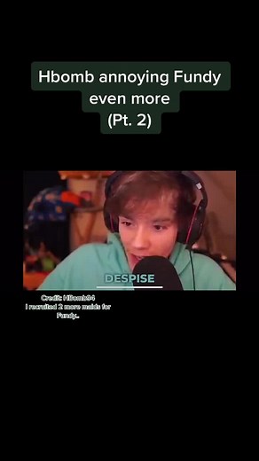 We’re back with more annoyed Fundy :) #fundy #hbomb #mcc #minecraft #dreamsmp #maid