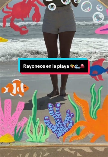 Prometo que para la próxima si pondré un letrero 👀☝🏼🎨 ¿Debería de delinearlo? O así está bien?🤨🫟 #espejosdecorativos #posca #rayonearte #playasrosarito #plumonacrilico